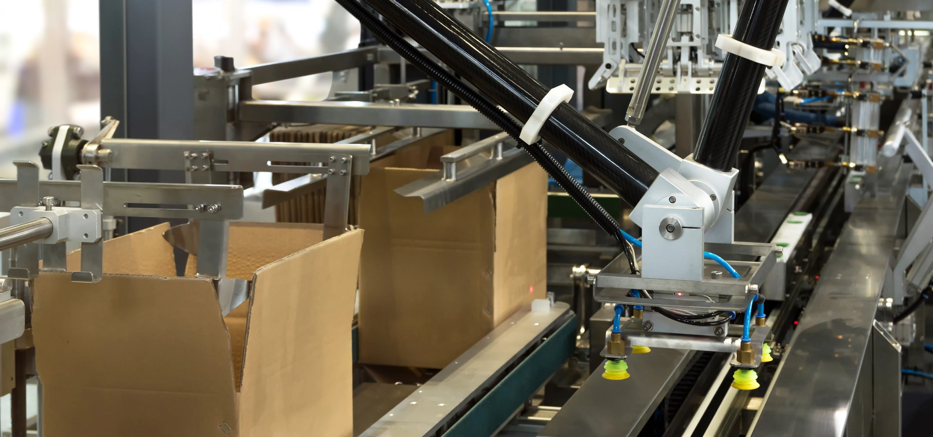 Robot de remplissage de cartons